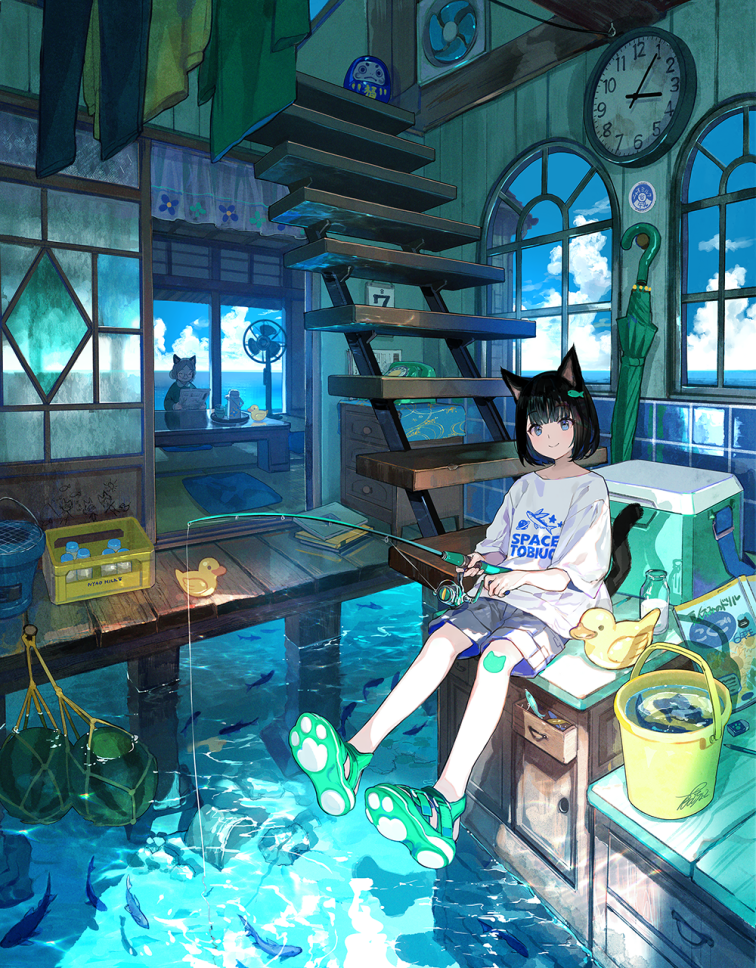 天气好热,凉爽泳衣安排上!| 【Pixiv】人气榜9月第4期