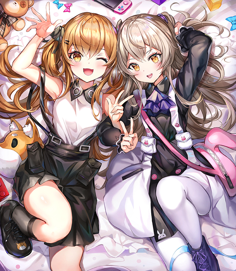 一枪入魂!手持枪械的少女们,太帅了!!|《少女前线》美图合辑