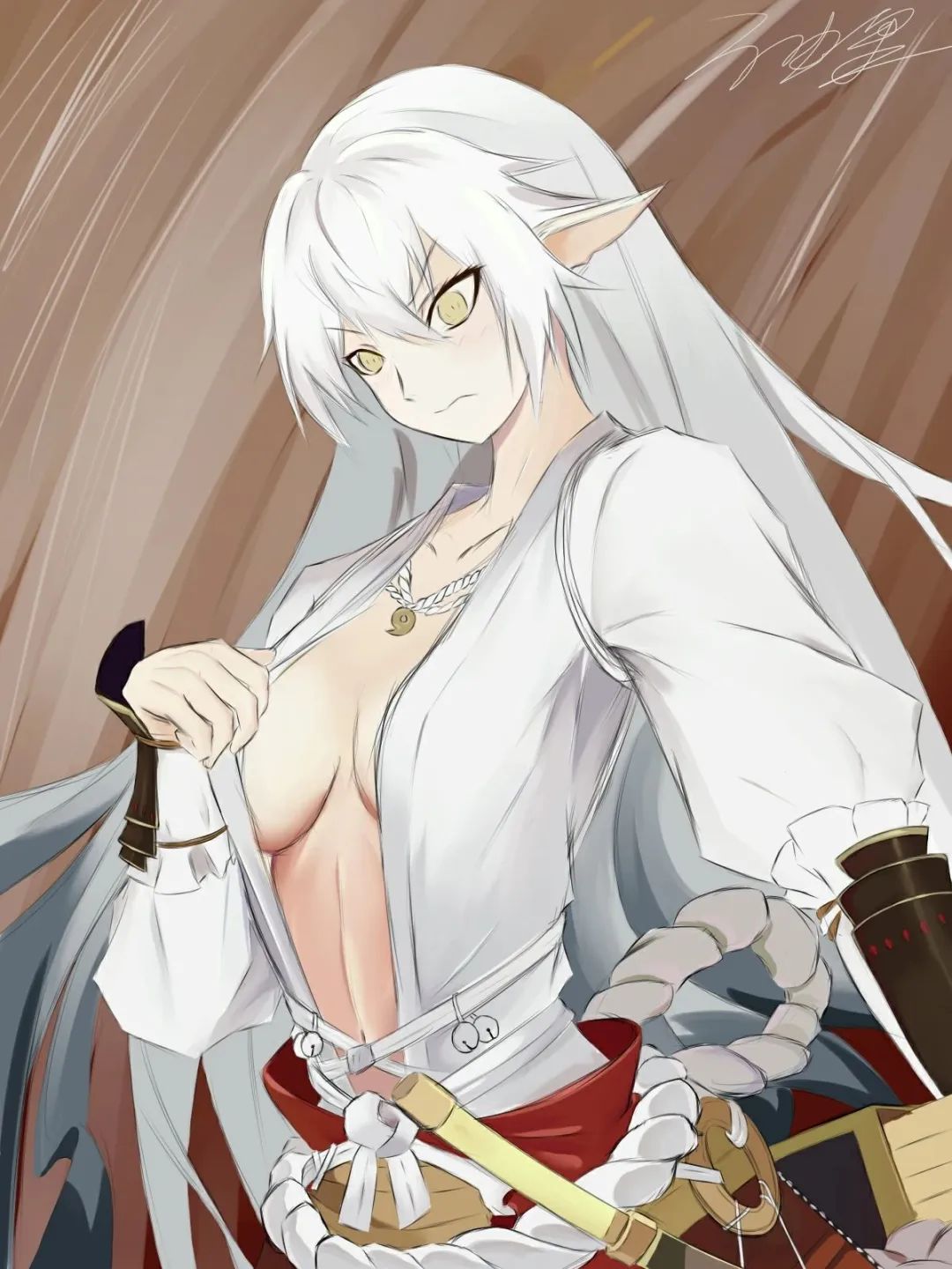 铃鹿御前美图:听说有人馋我身子?| 阴阳师铃鹿御前壁纸特辑