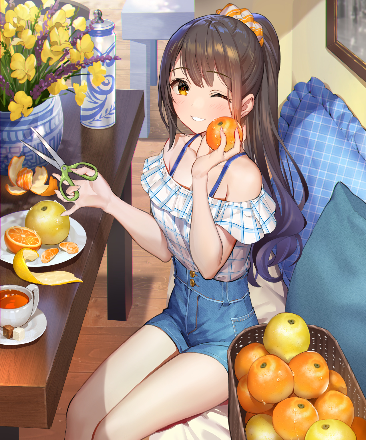 抛媚眼女孩美图:抛媚眼给瞎子看,装睡的人叫不醒