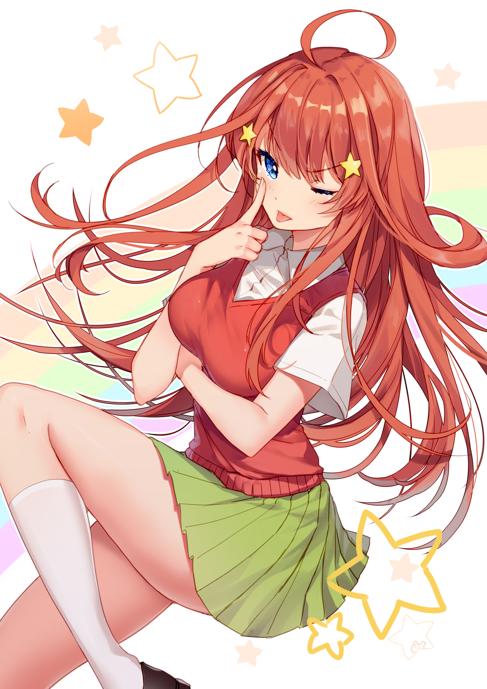 三玖:“你的耳机能借给我听听嘛?” |《五等分的新娘》美图合辑