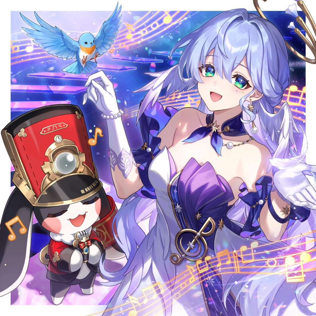 星穹铁道知更鸟美图:天使降临我身边!