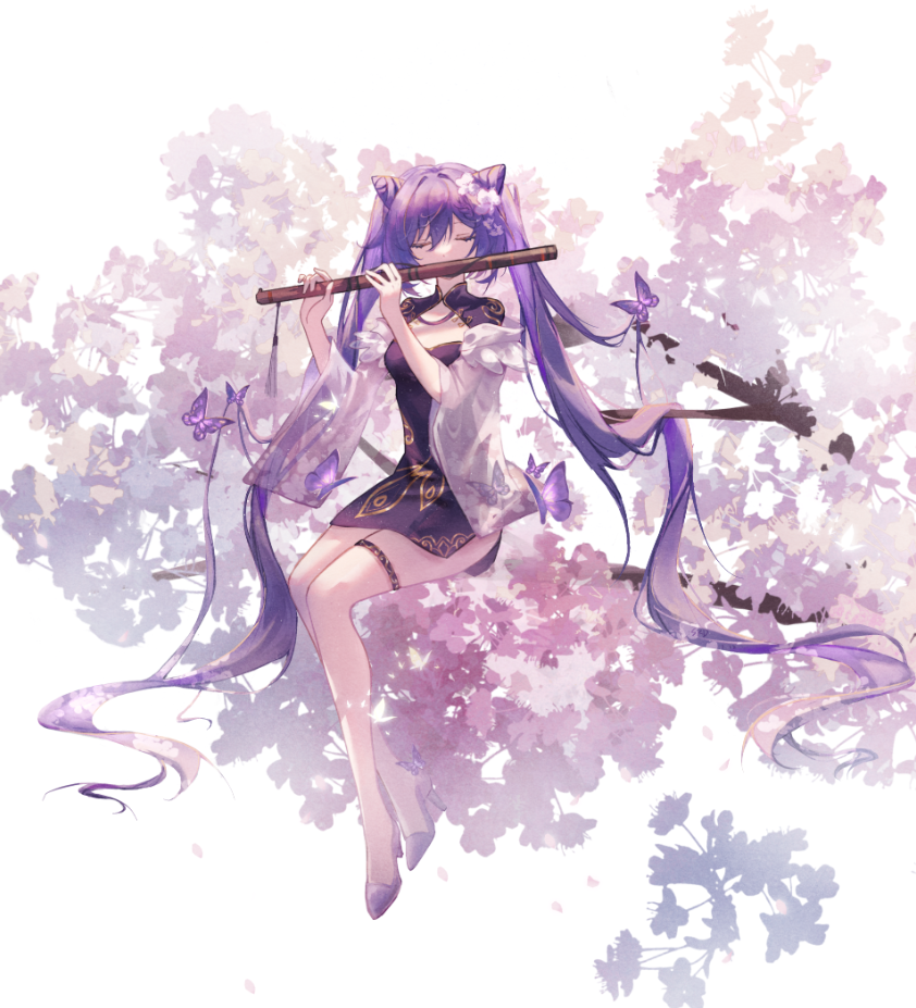 原神刻晴高清美图:今晚吃刻师傅的“牛杂”!