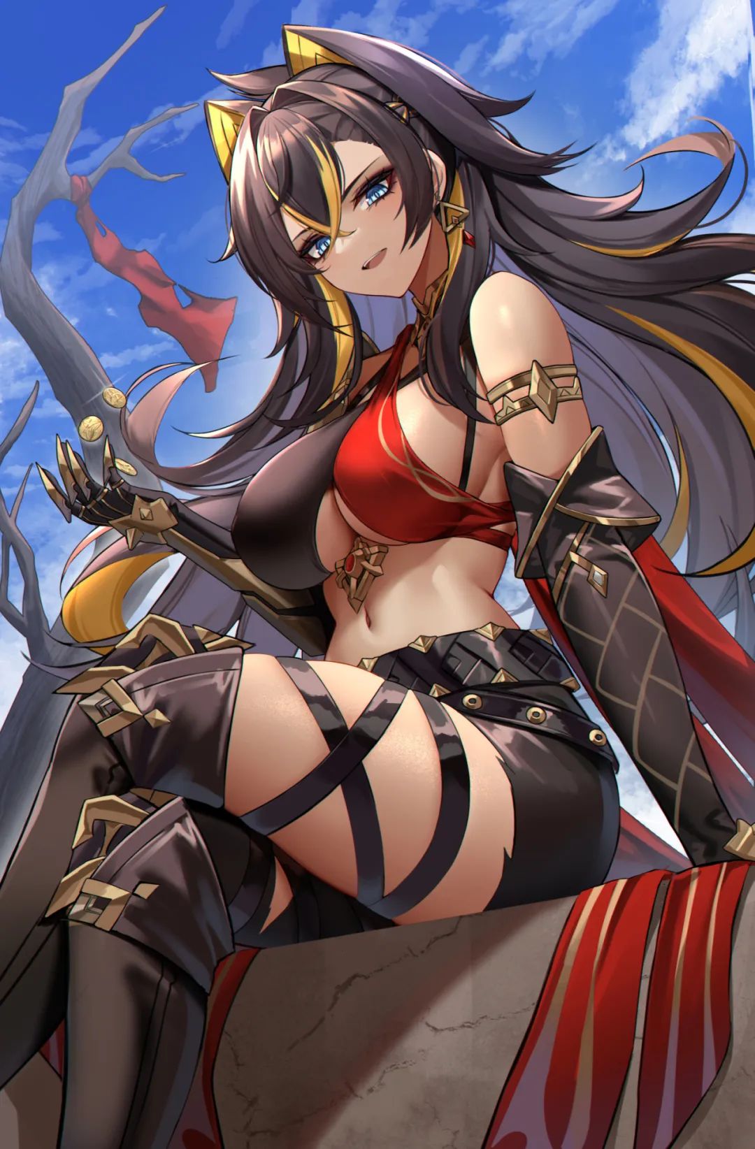 原神角色美图:衣服越短,战斗力越强!| 原神高清壁纸合辑