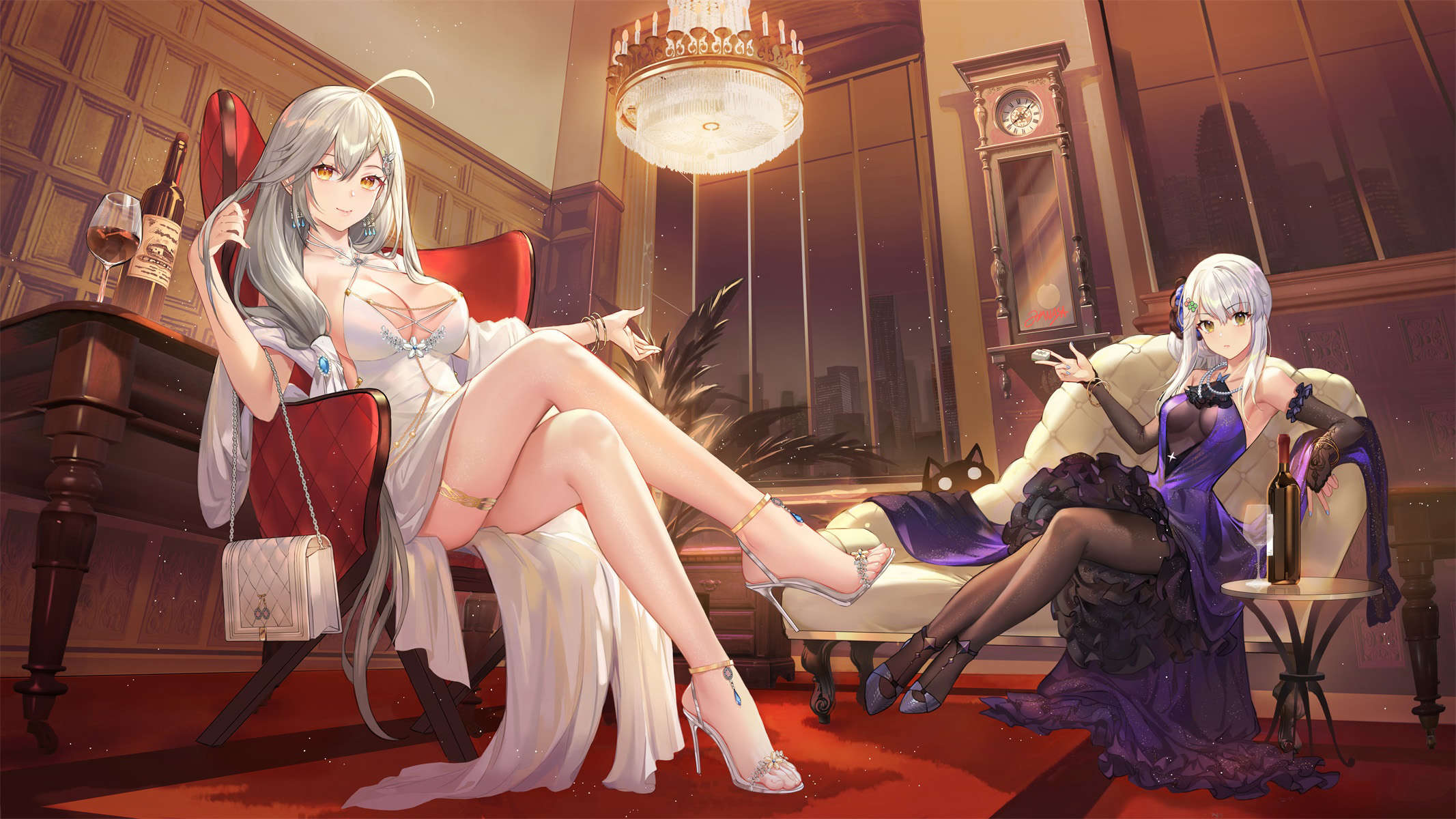 吸溜吸溜~这个腿也太白了!!!【Pixiv】人气榜单3月第4期