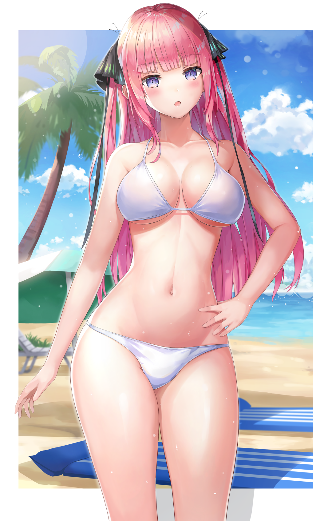 三玖:“你的耳机能借给我听听嘛?” |《五等分的新娘》美图合辑
