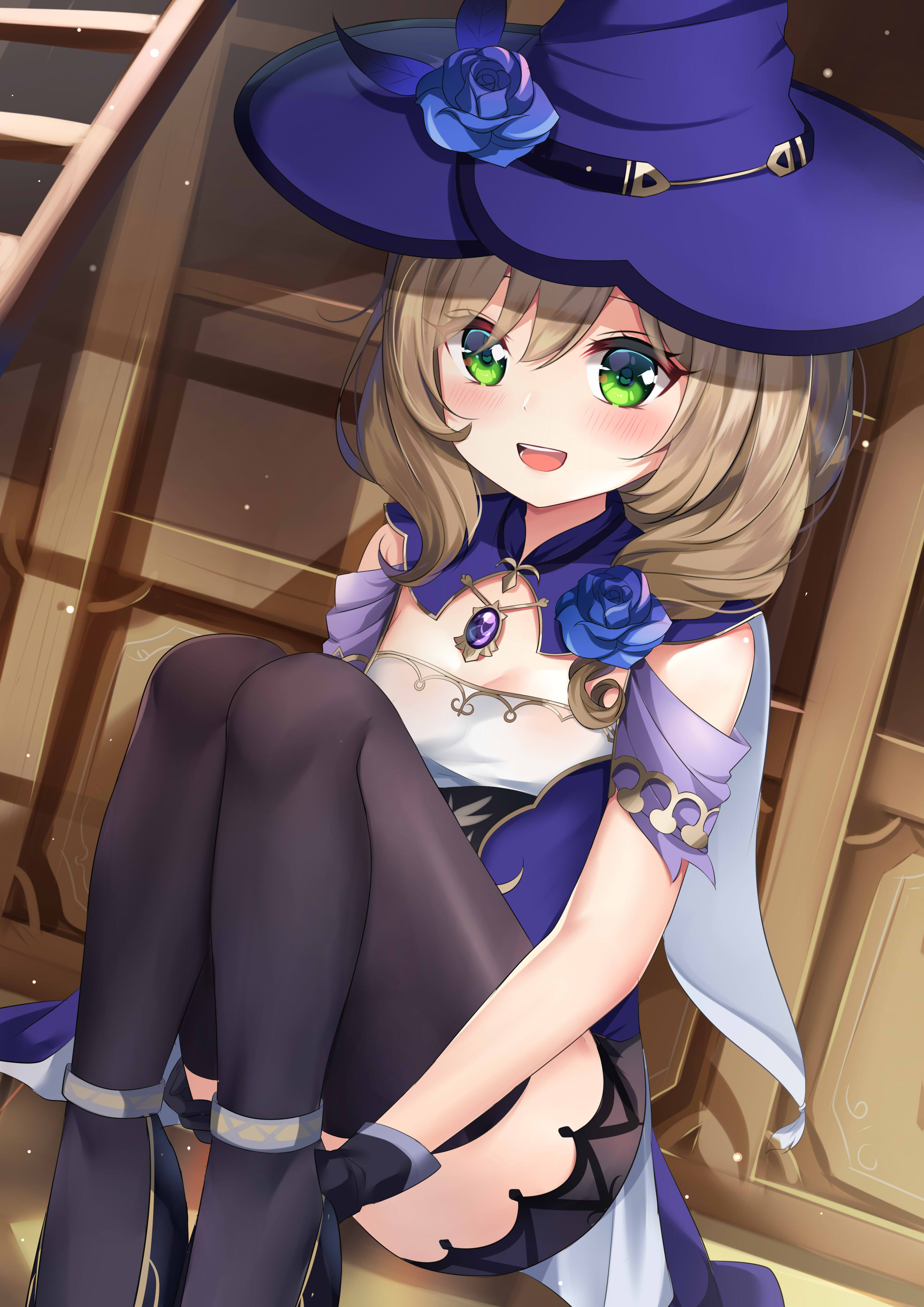 微胖yyds~喜欢这样优雅又腹黑的黑丝魔女大姐姐吗? |《原神》丽莎美图合辑