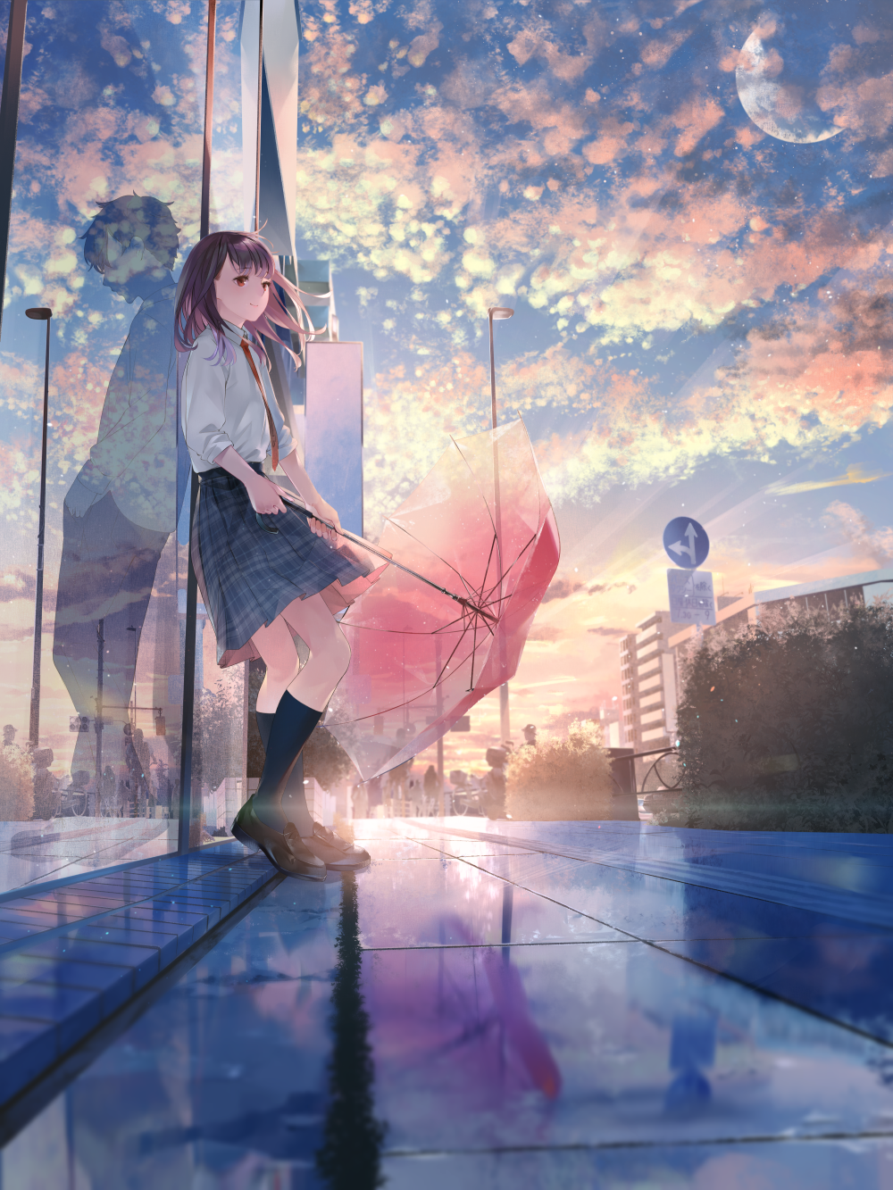 今夜月色真美~ | 月下女孩美图