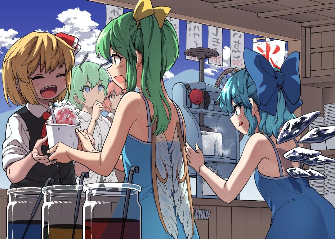 好大胆的泳装~有几个人能拒绝啊? | 【Pixiv】人气榜7月第2期