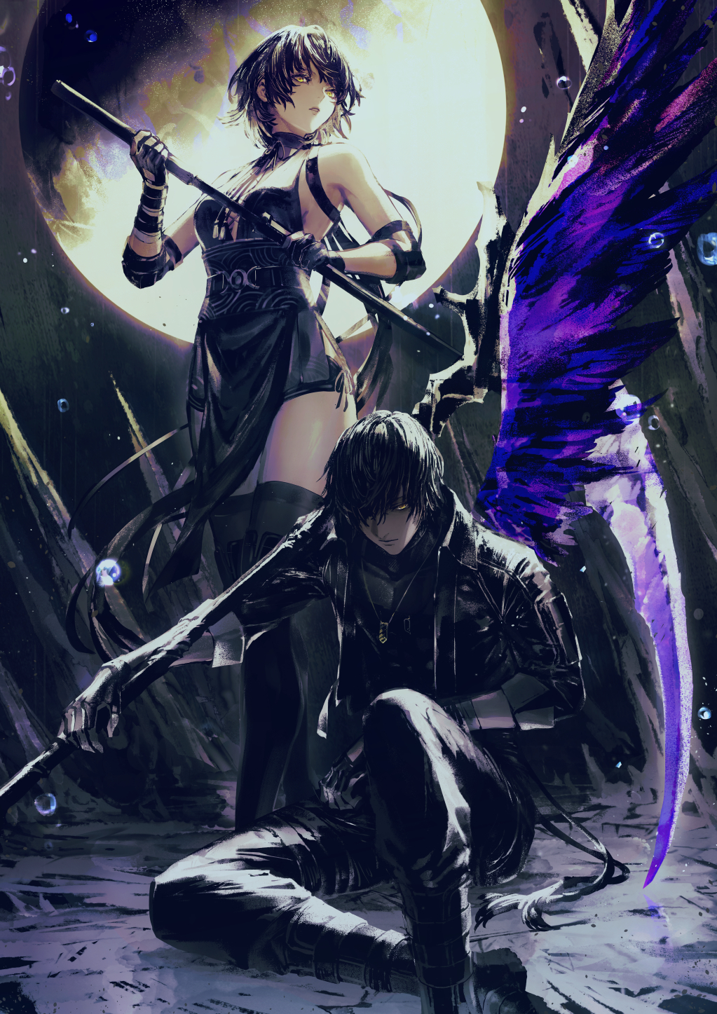 鸣潮女漂泊者美图:你有这么美丽性感的主角进入无音区……