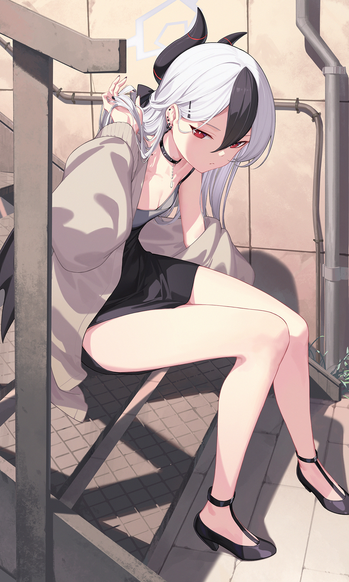 吊带衣女孩美图:吊!