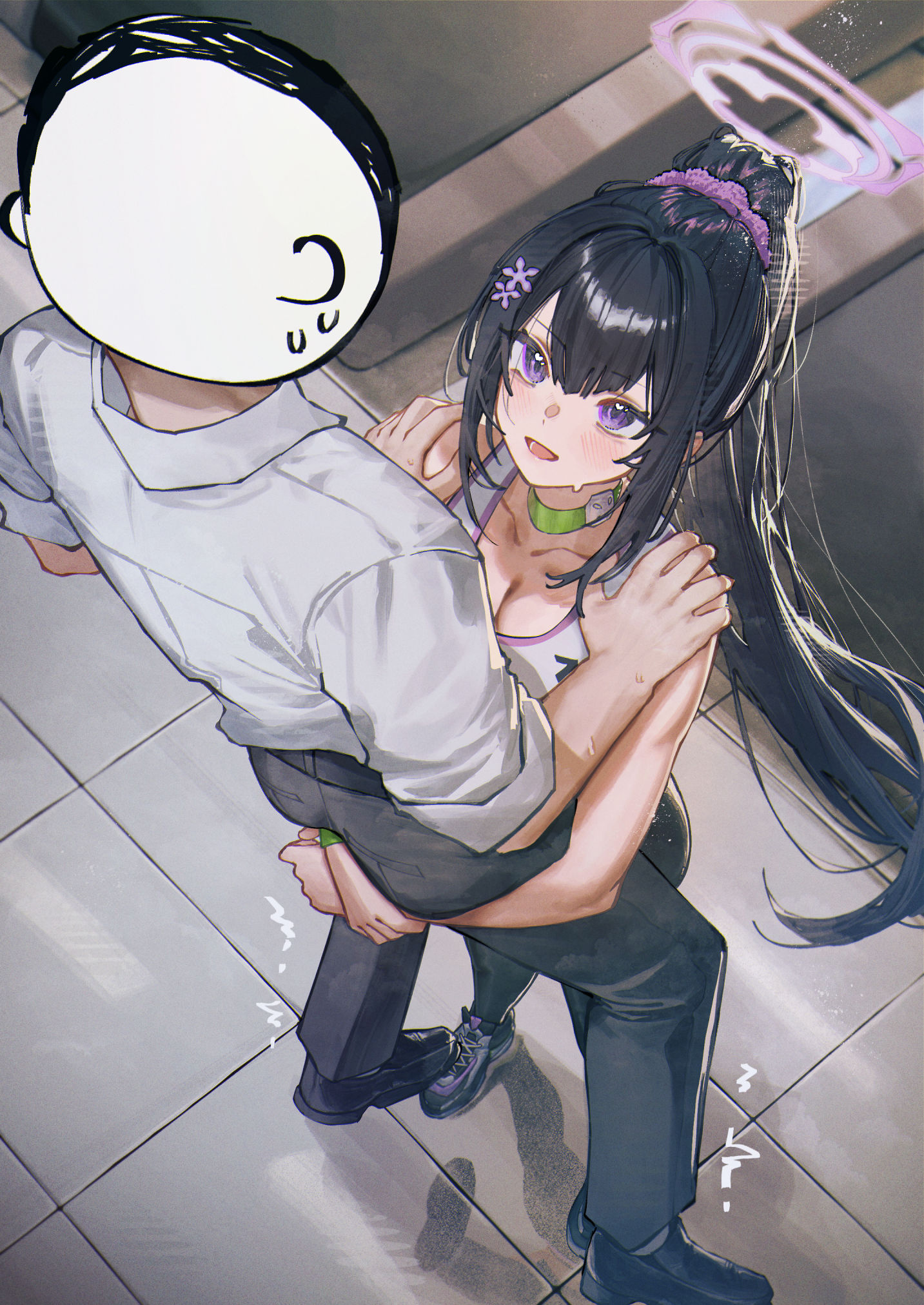 贴贴女孩美图:身上痒就去洗澡(bushi)