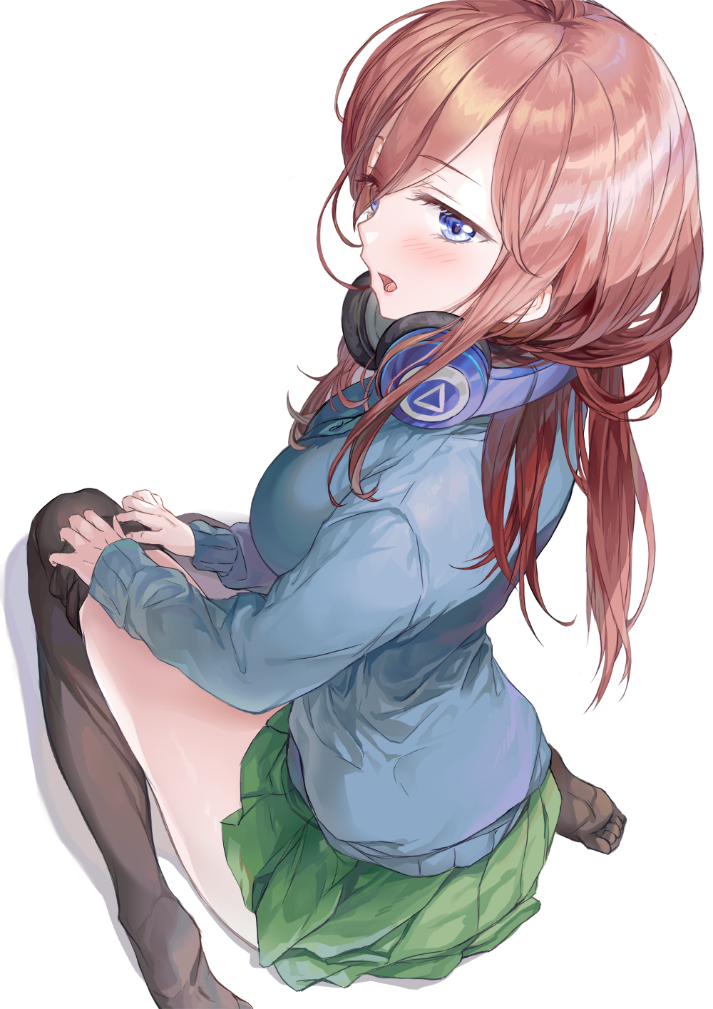 三玖:“你的耳机能借给我听听嘛?” |《五等分的新娘》美图合辑