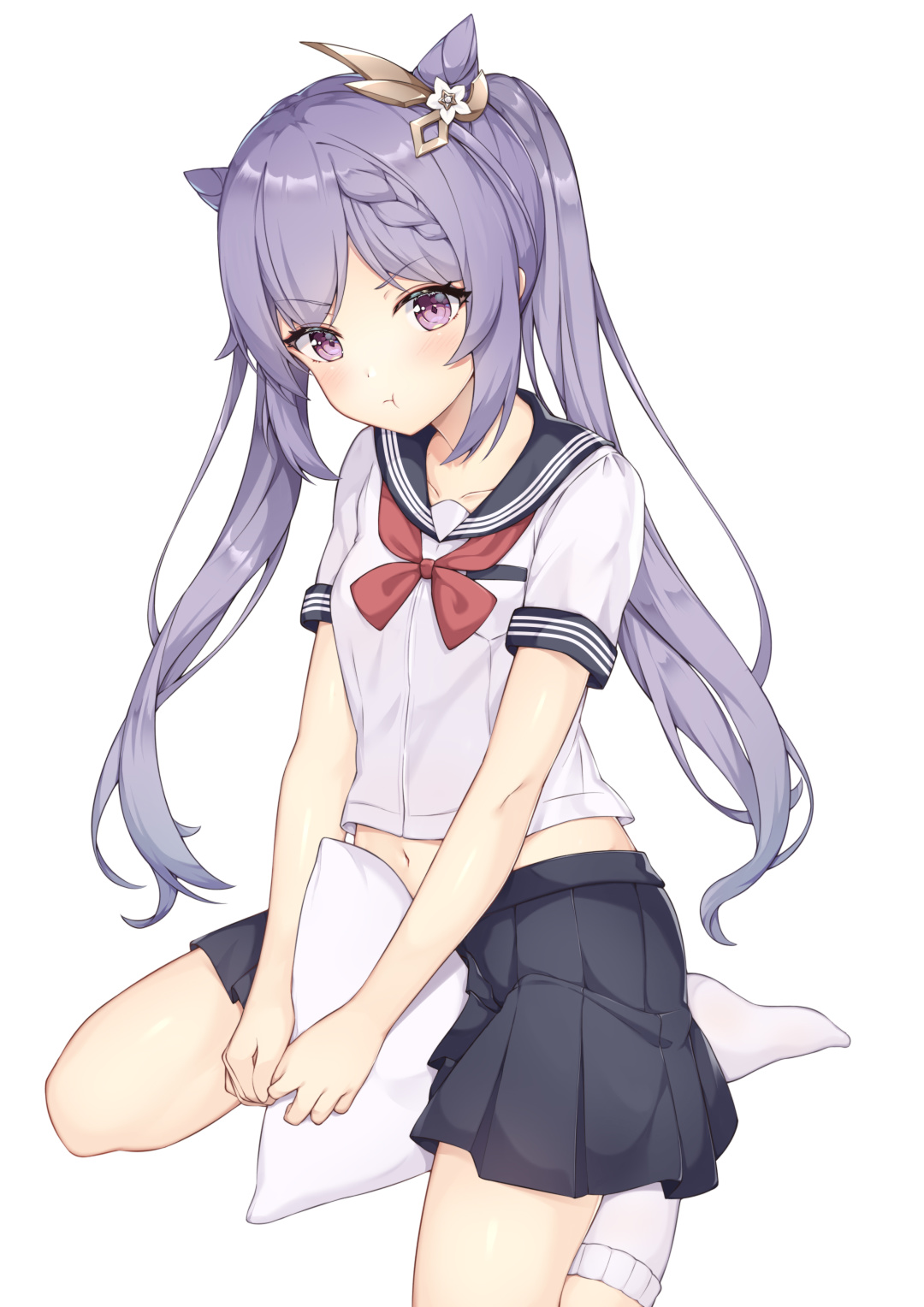 最正宗的清新风格,没人能逃得过的制服诱惑!!|水手服美图插画特辑