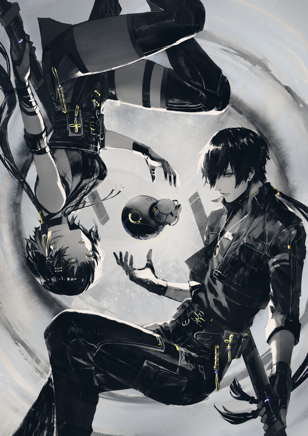 鸣潮女漂泊者美图:你有这么美丽性感的主角进入无音区……