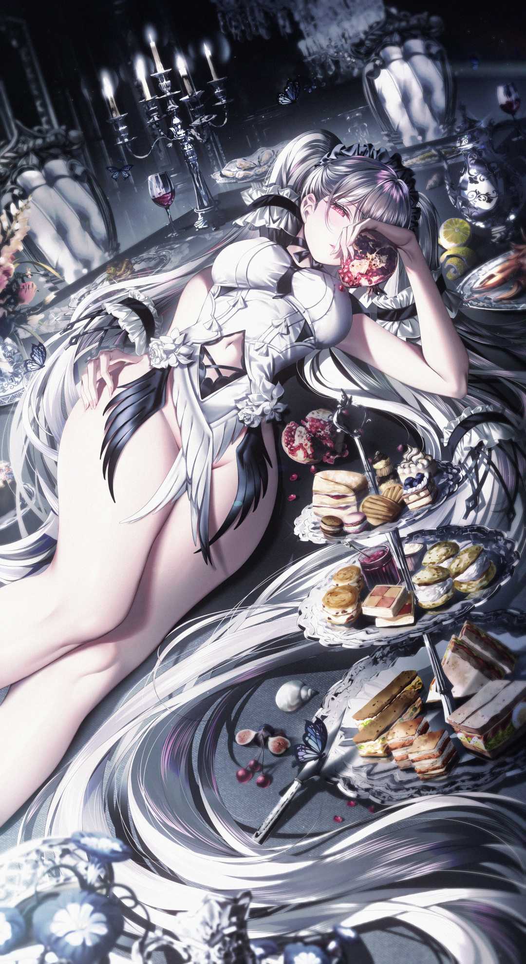 吸溜吸溜~这个腿也太白了!!!【Pixiv】人气榜单3月第4期