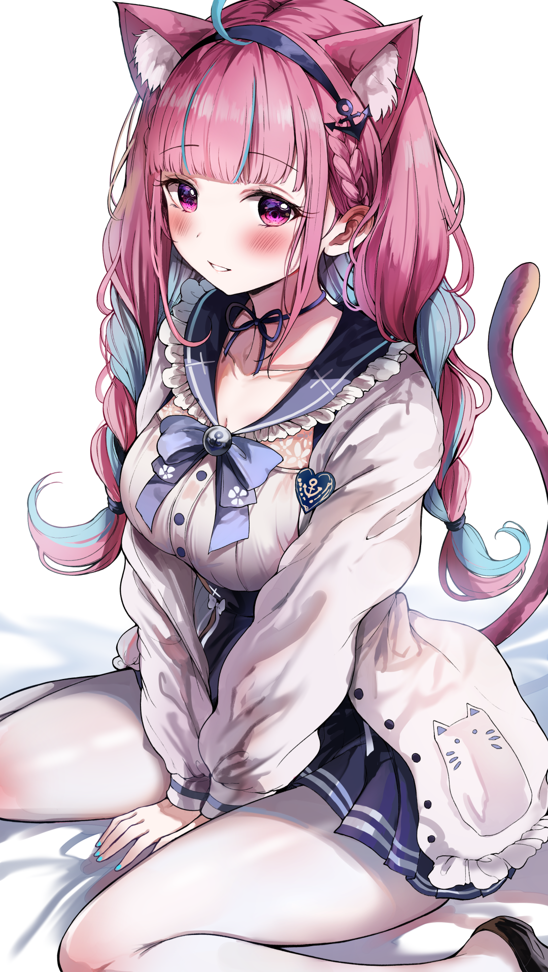 挑战不看姐姐腿的第一天! |鸭子坐少女高清壁纸特辑