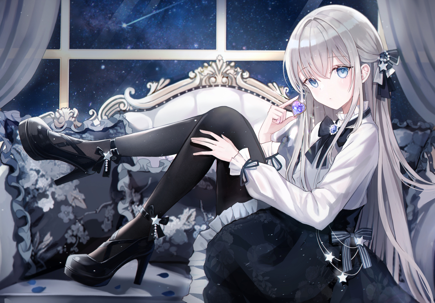 腿控狂喜!一波超性感的大姐姐来袭! |高跟鞋少女插画合辑