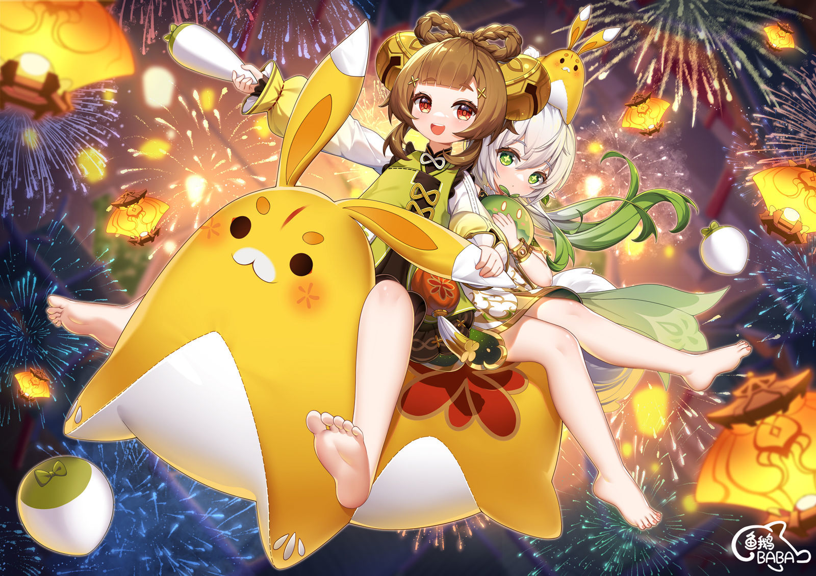 小胡桃能有什么怀心思呢? |触站画师作品精选【1月第4期】