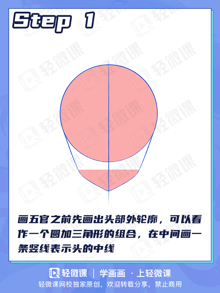 不同的表情该怎么画?画画必学的五官画法!