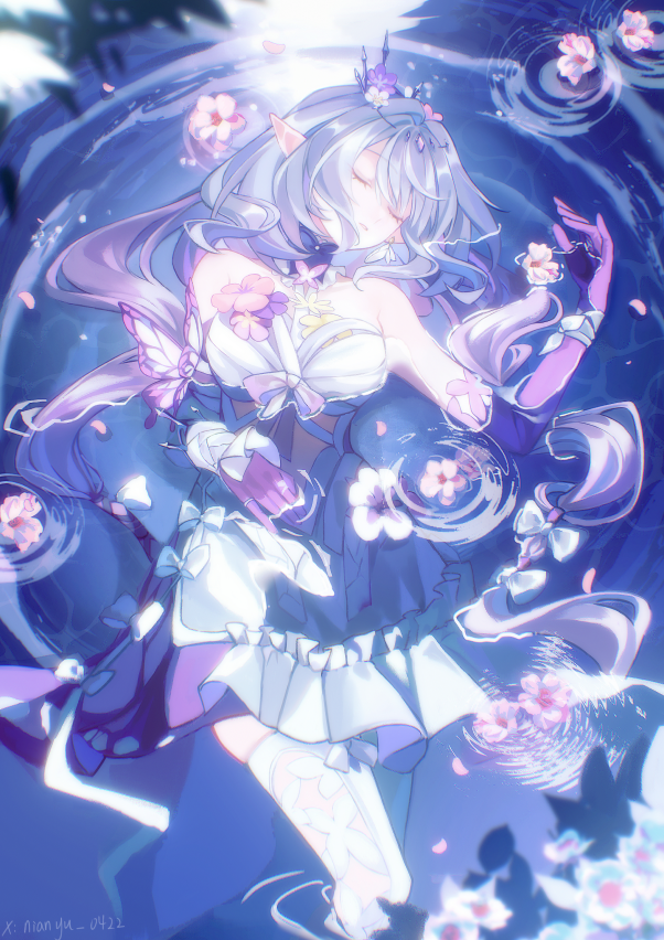 星穹铁道遐蝶美图:快来和你“蝶”一起看花海~