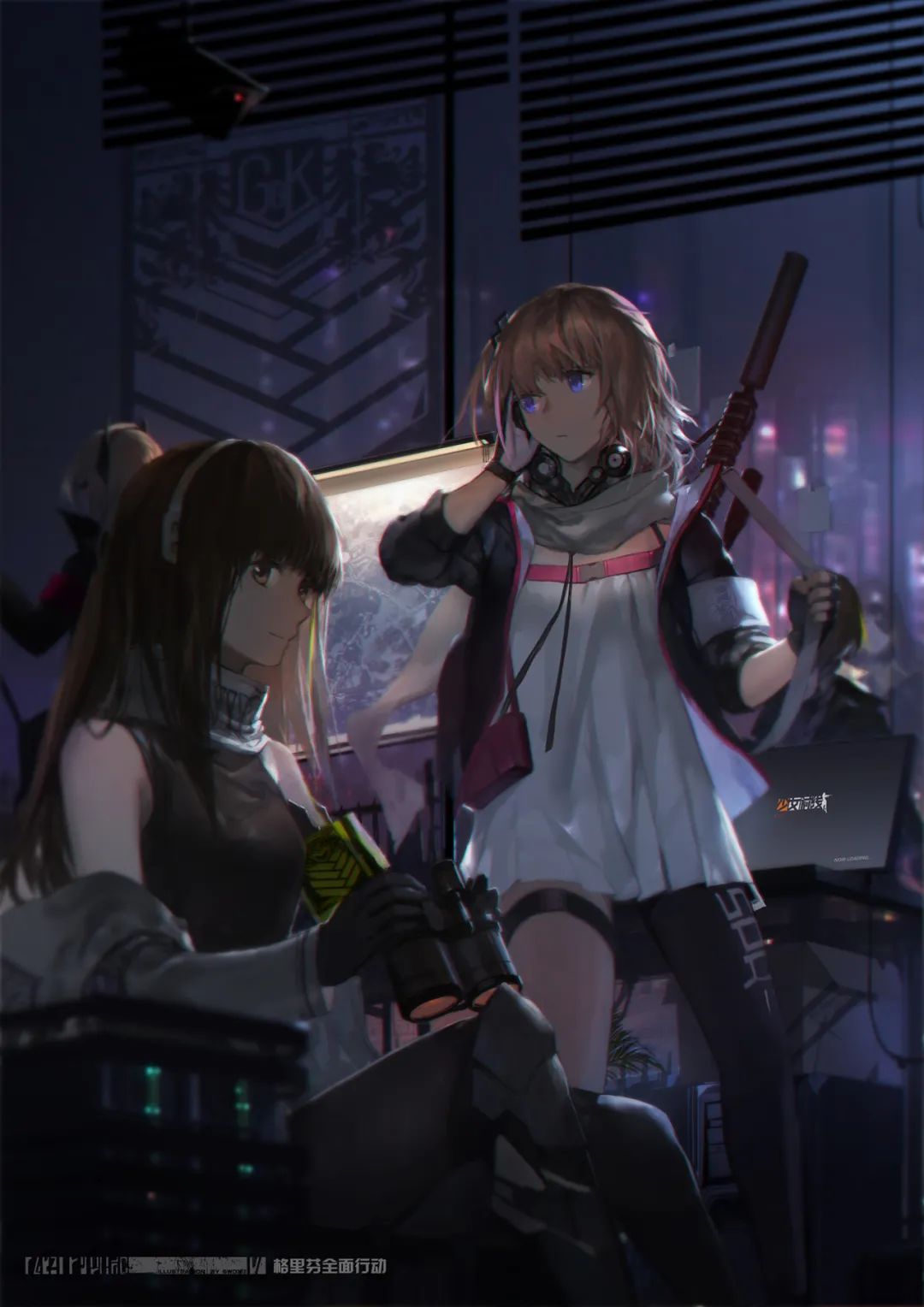 少女前线表情包:老婆们已换装,出击!| 少女前线壁纸高清合辑