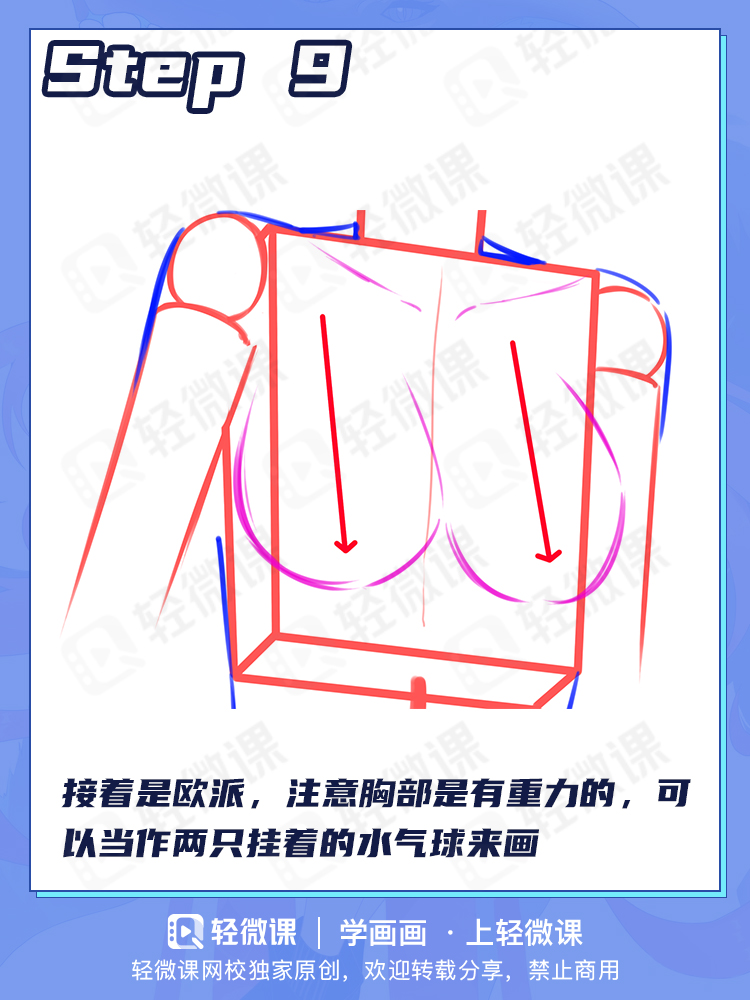 人体到底咋画啊啊!教你0基础也能学会的人体万能公式!
