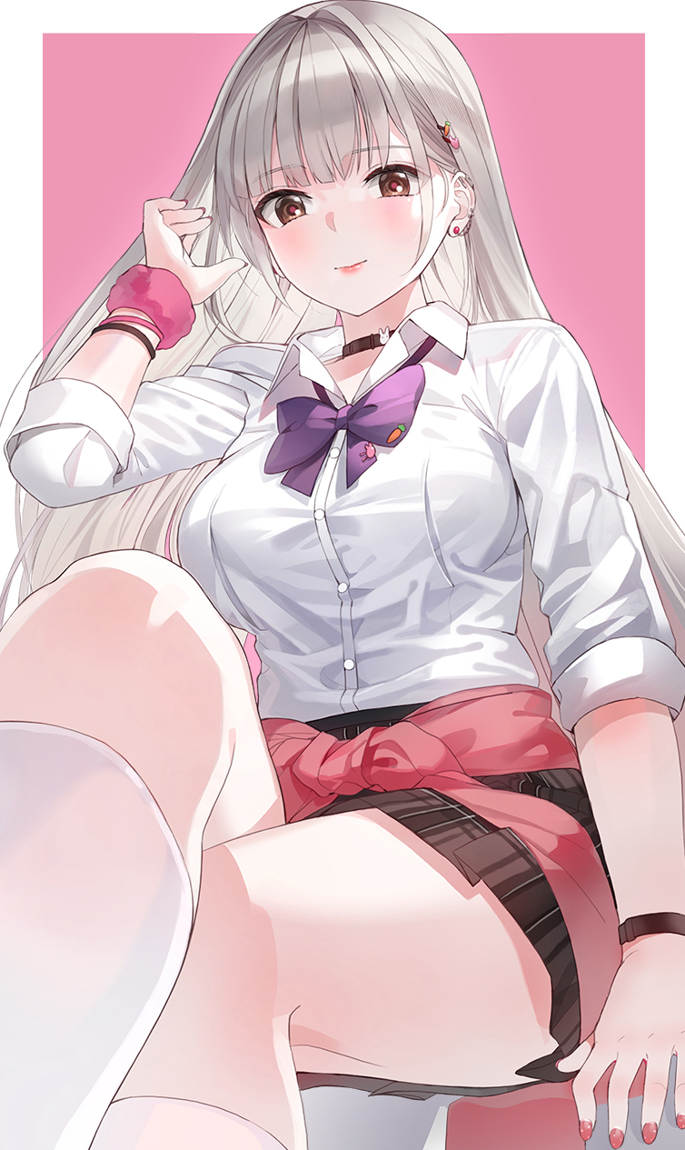 让人想狂摸一把的大腿,身材太好了! |制服少女绝美壁纸合辑