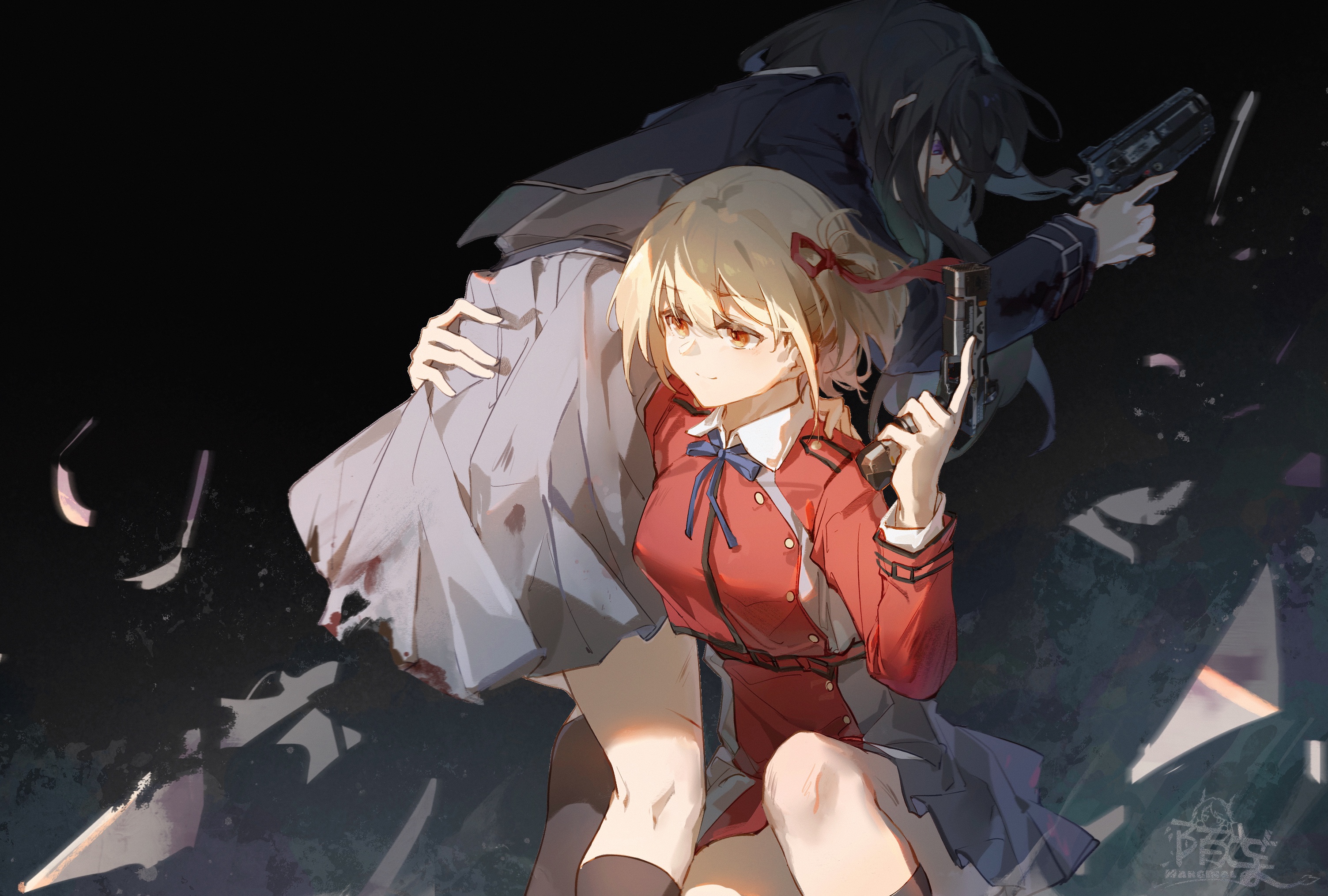 故乡的“百合”开没开不知道,反正我心里的开了!!!《Lycoris Recoil》千束泷奈壁纸特辑