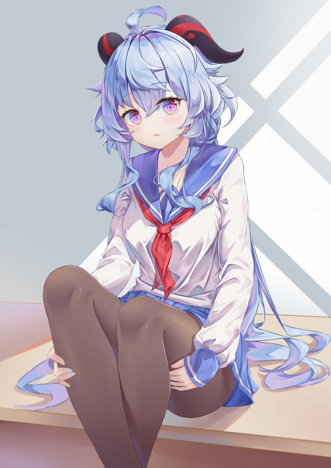 黑丝什么的最喜欢了! |黑丝水手服绝美壁纸合辑