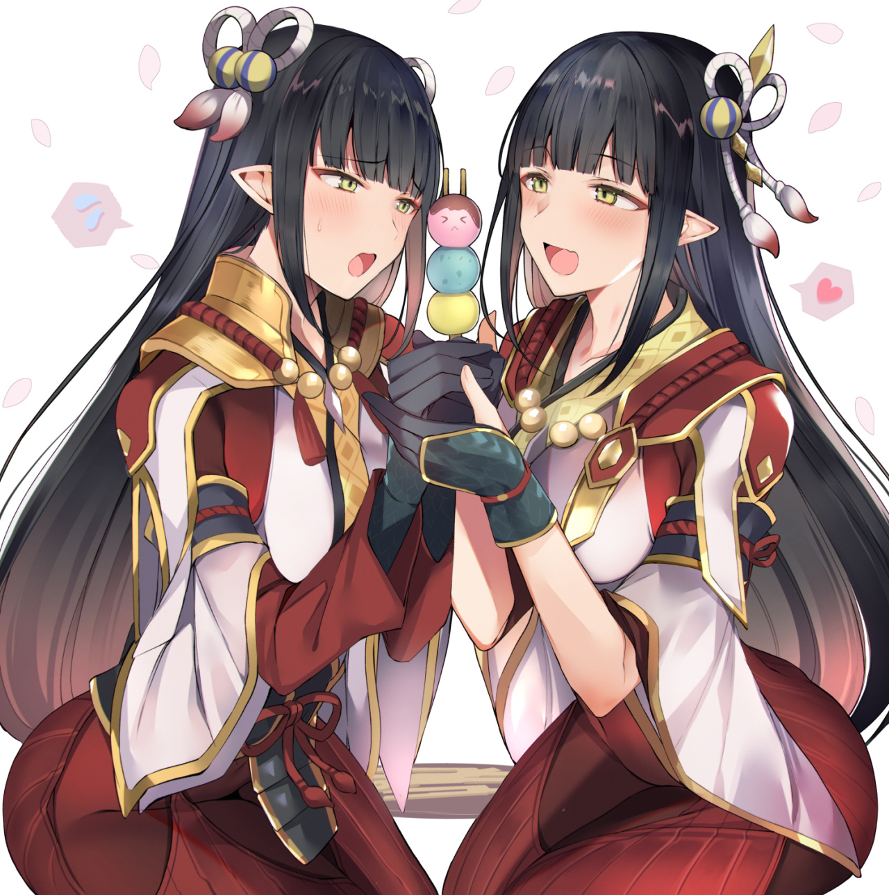 怪物猎人美图:“吃货双子”火芽&水芸、“性感铁匠”杰玛……老大快来玩怪猎呀!