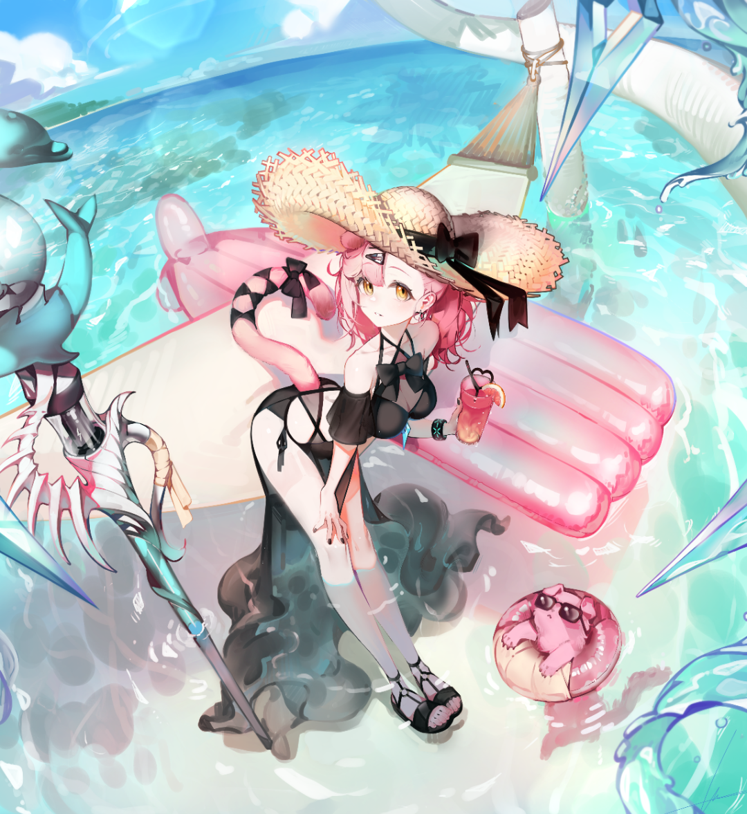 御姐+萝莉,不同尺度的性感美女齐亮相~|【Pixiv】人气榜8月第1期