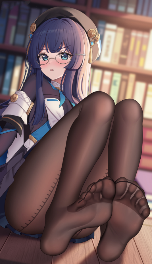 二次元女生玉足、黑丝玉足…来拿吧! 【Pixiv】人气榜6月第2期