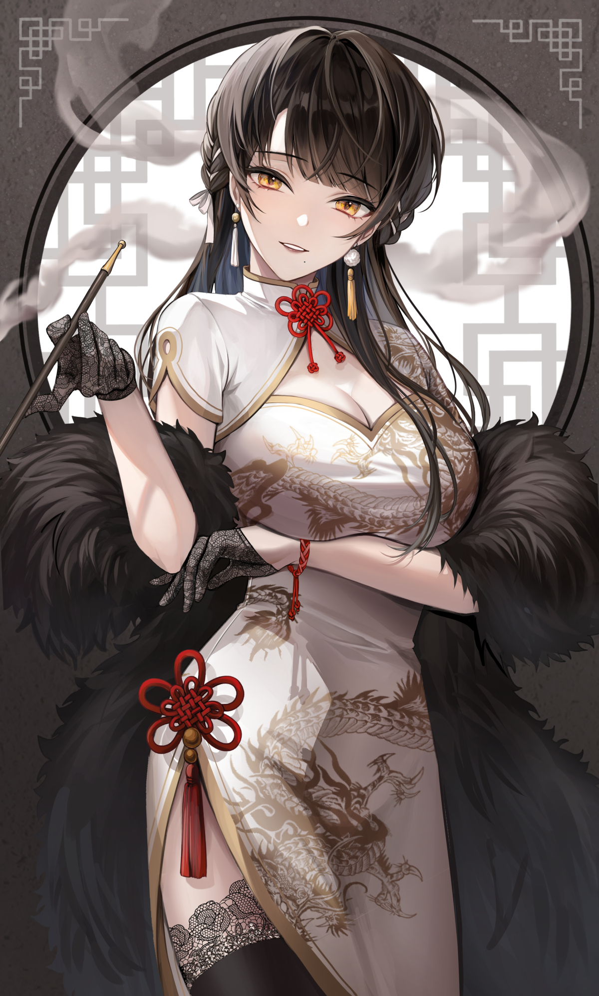 除夕福利图~旗袍高开叉才好看吗? | |旗袍少女美图合集 |旗袍少女美图合集