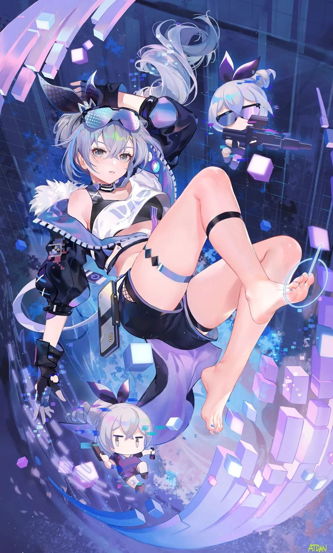 纯欲风壁纸冲击~姐姐的身材泰裤辣! | 【Pixiv】人气榜单6月第1期
