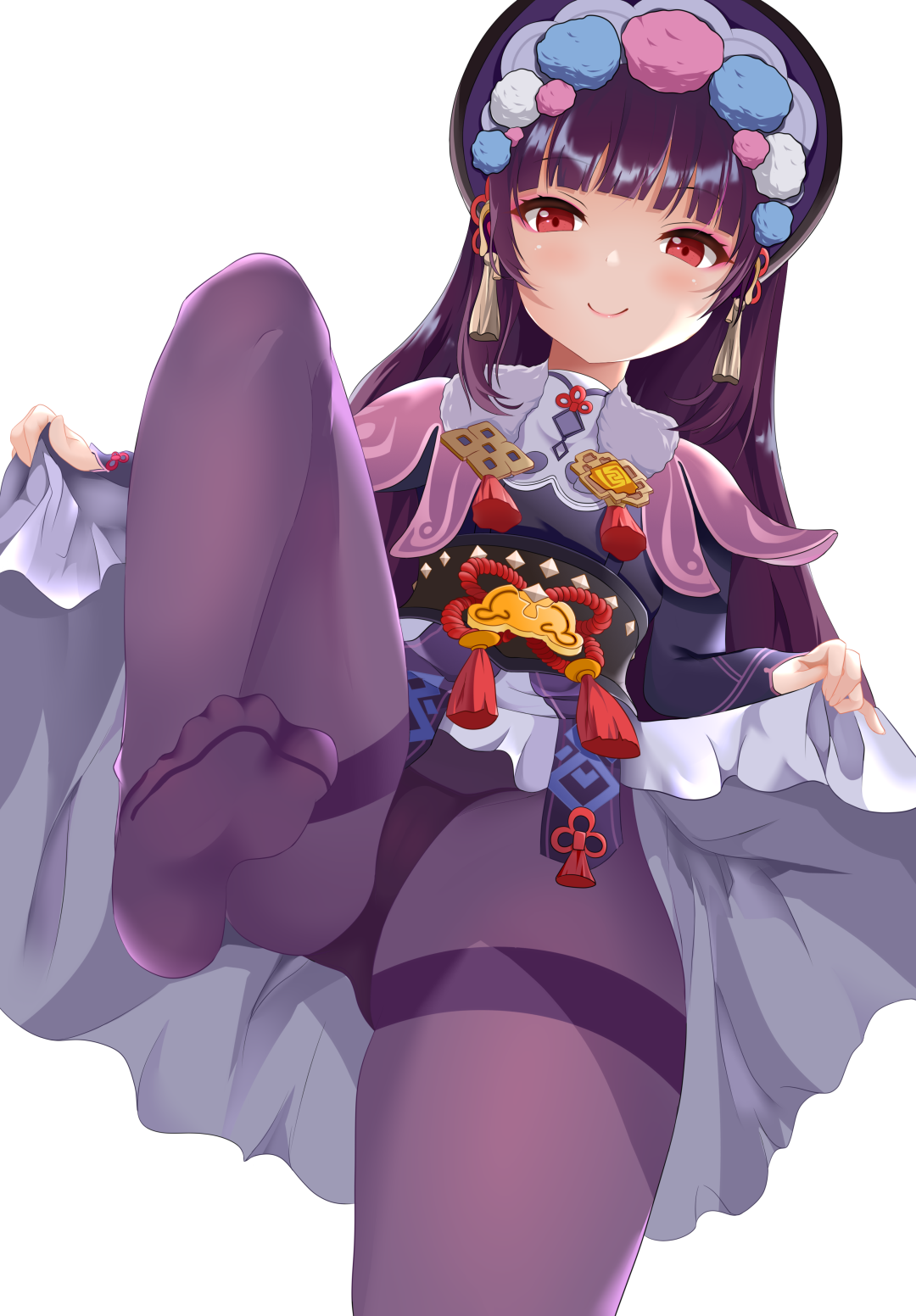 今天的黑裤袜质感不错! |《原神》云堇美图合辑