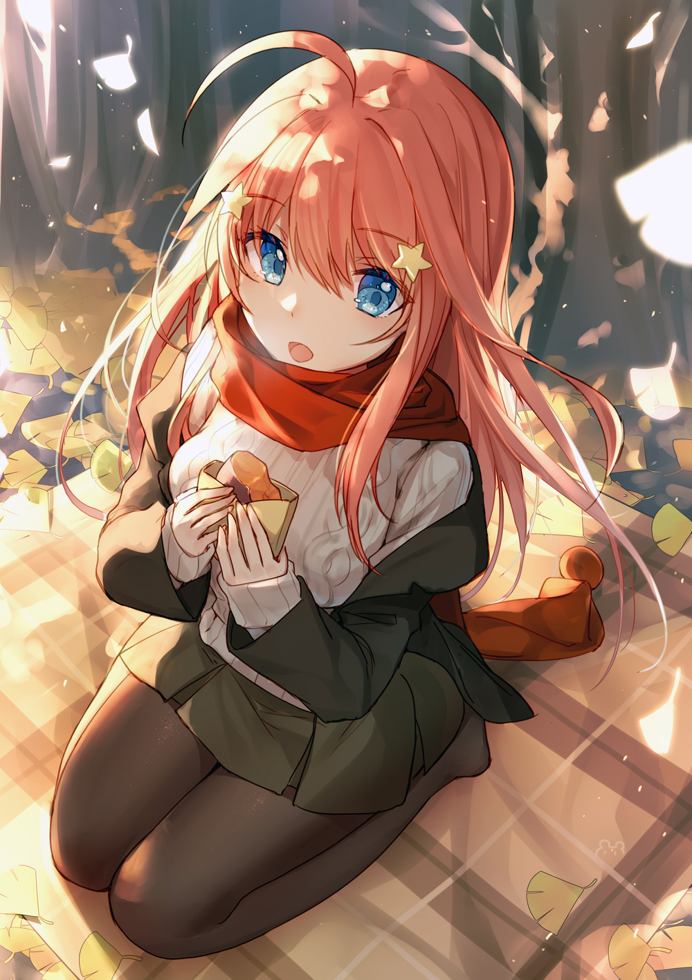 三玖:“你的耳机能借给我听听嘛?” |《五等分的新娘》美图合辑