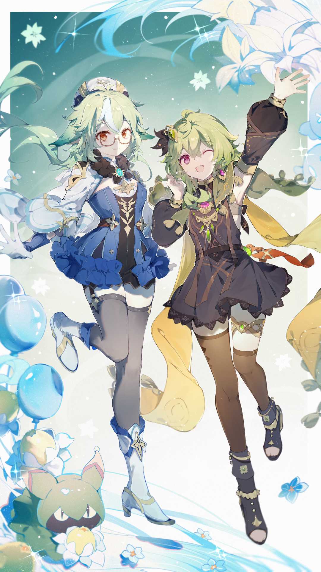 吸溜吸溜~这个腿也太白了!!!【Pixiv】人气榜单3月第4期