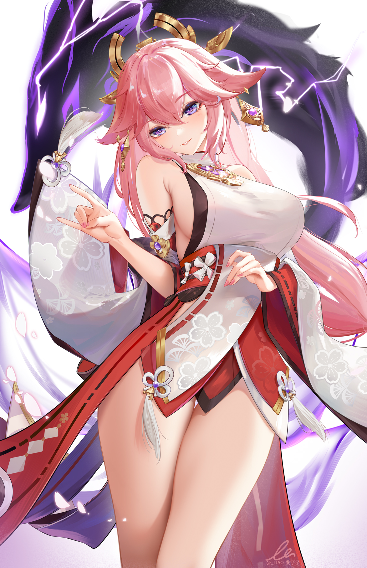 狐狸姐姐的巫女服好迷人! |巫女服绝美壁纸合集