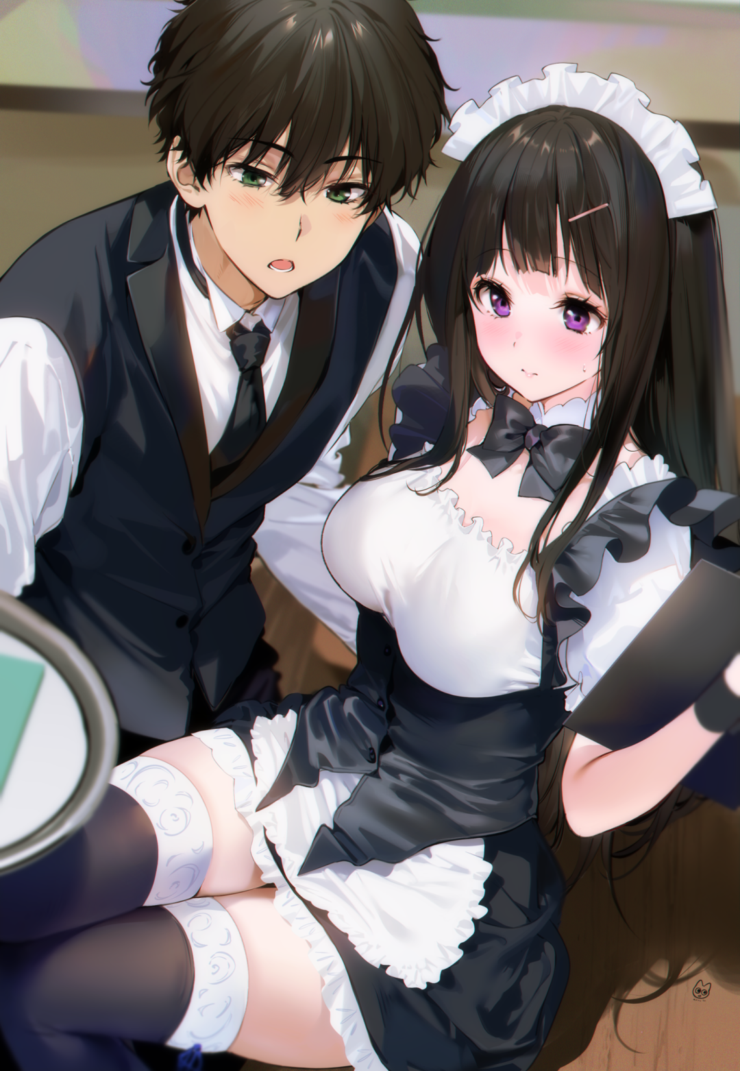 不要一直盯着人家的裙子看啦! |【Pixiv】人气榜单12月第5期