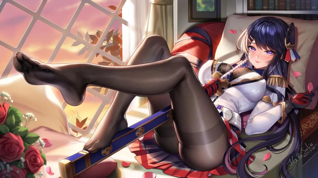 玉足美腿大姐姐,极致魅惑~| 触站画师作品精选【8月第3期】