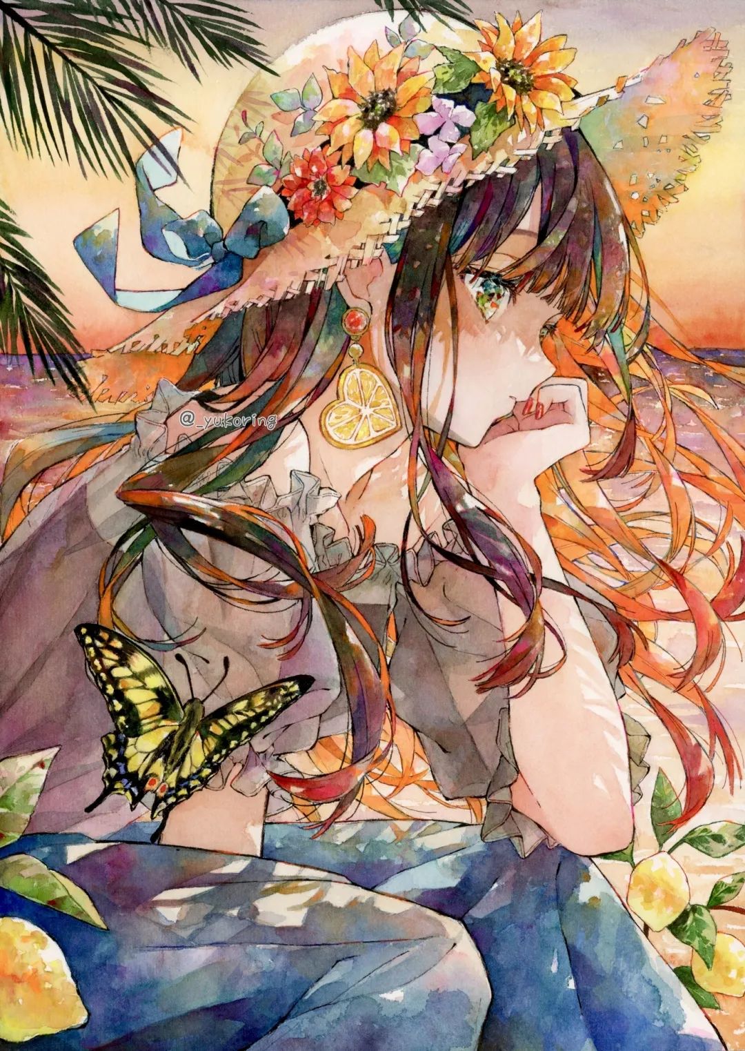 天气好热,凉爽泳衣安排上!| 【Pixiv】人气榜9月第4期