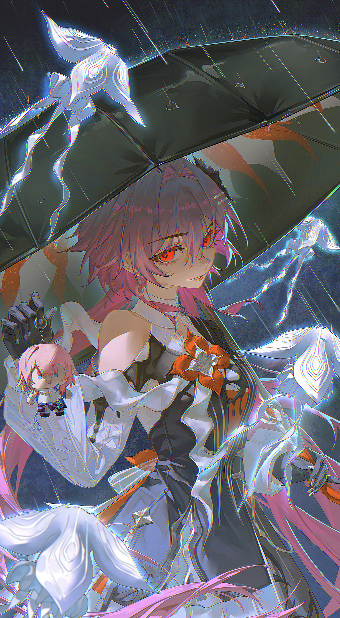 星穹铁道长夜月X三月七美图:我是你,你也是我。