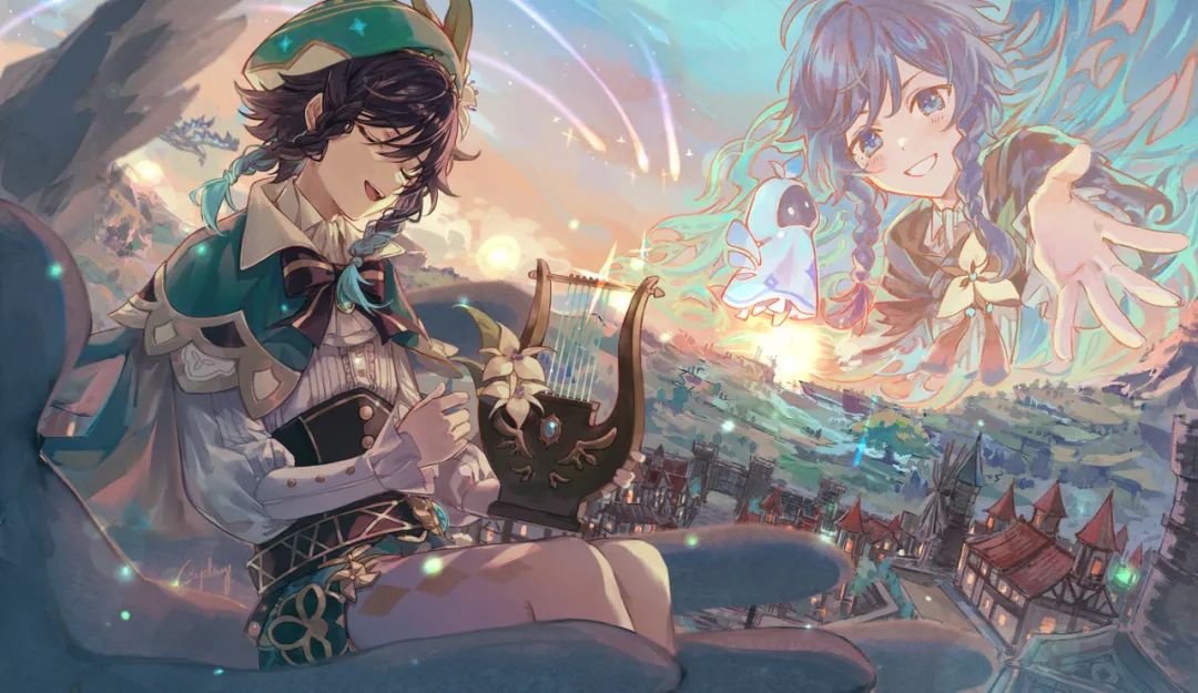 原神四神照片:听说水神芙宁娜要审判我们?| 原神四神壁纸高清合辑