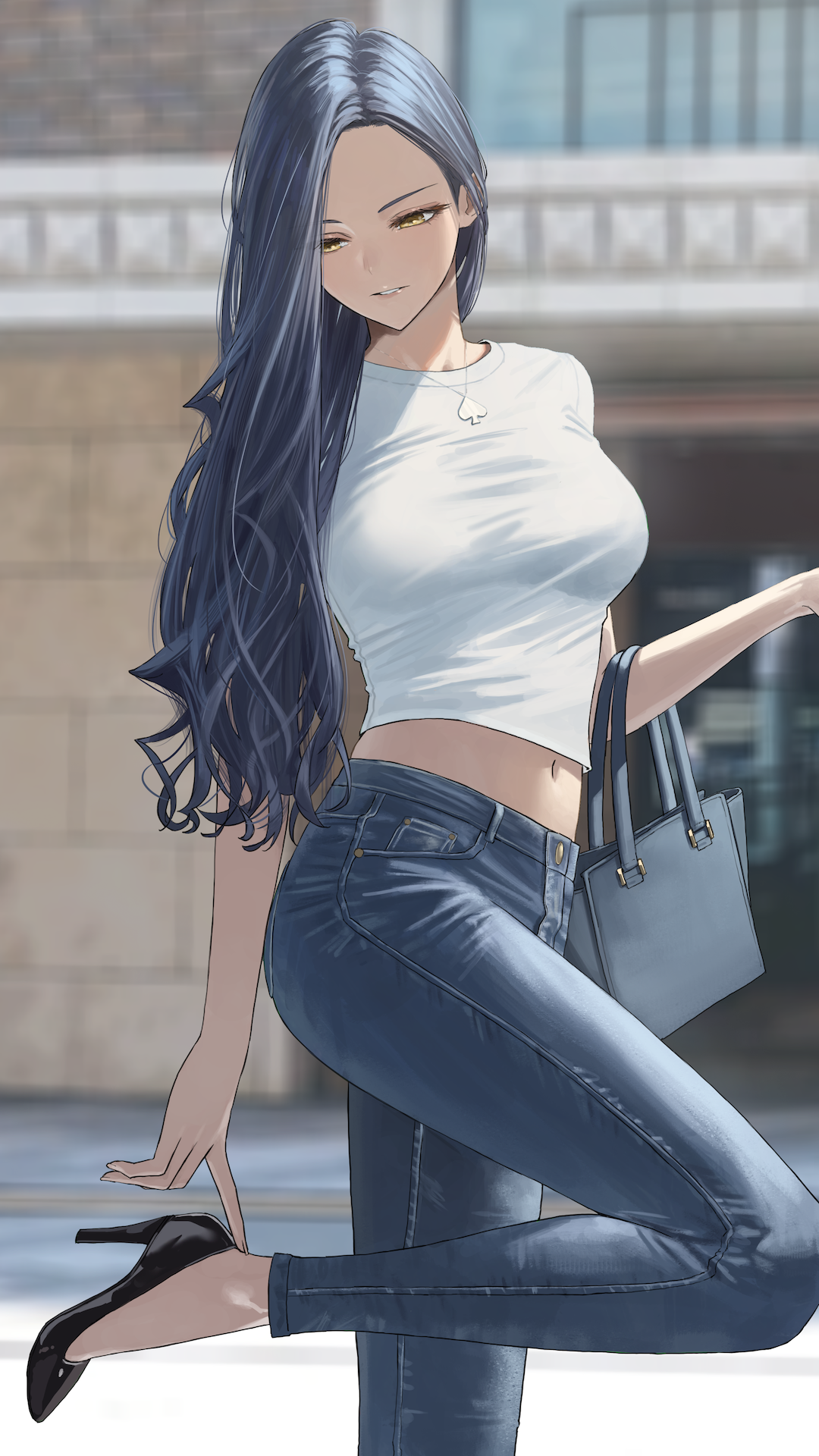 腿控狂喜!一波超性感的大姐姐来袭! |高跟鞋少女插画合辑