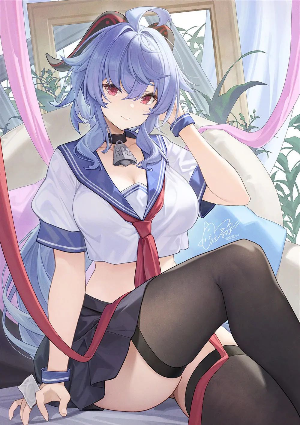 这清凉和美腿,太诱惑了~ | 触站画师作品精选【7月第2期】