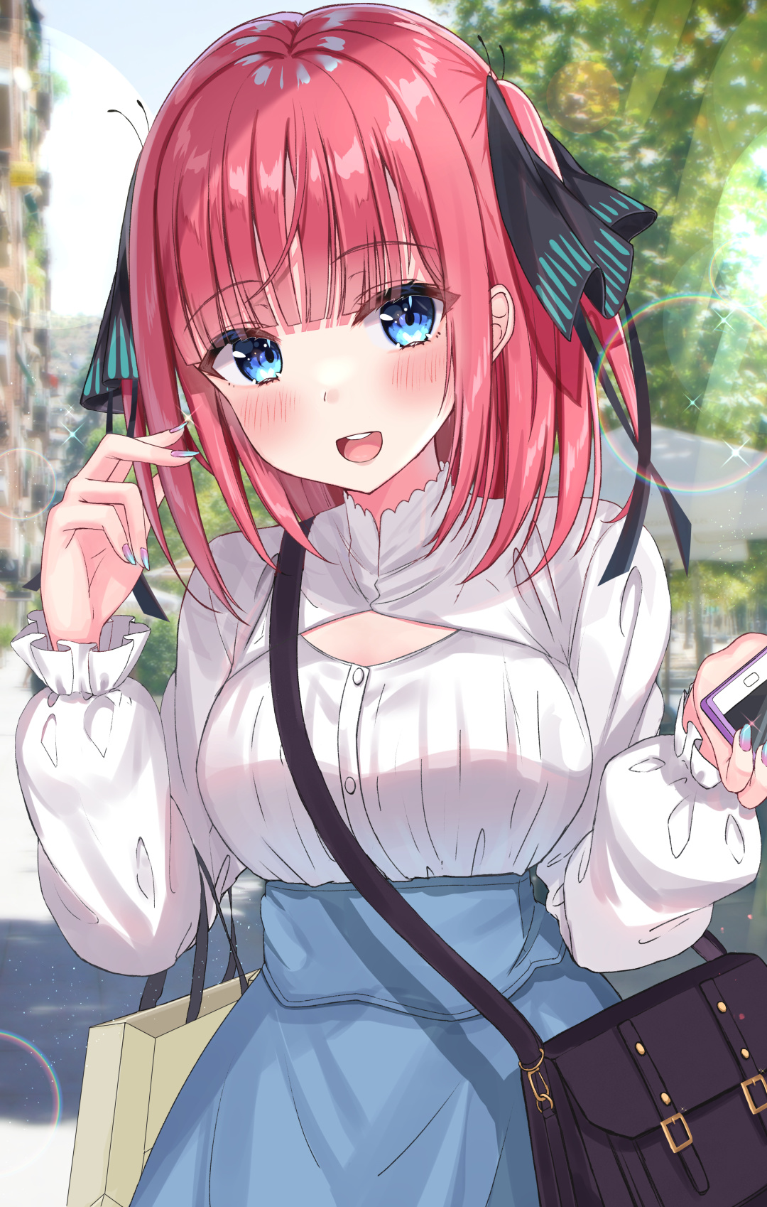 三玖:“你的耳机能借给我听听嘛?” |《五等分的新娘》美图合辑