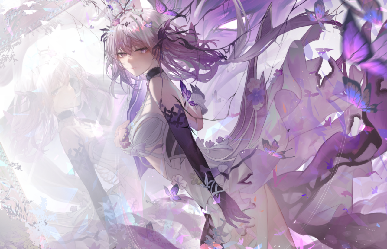 星穹铁道遐蝶美图:快来和你“蝶”一起看花海~