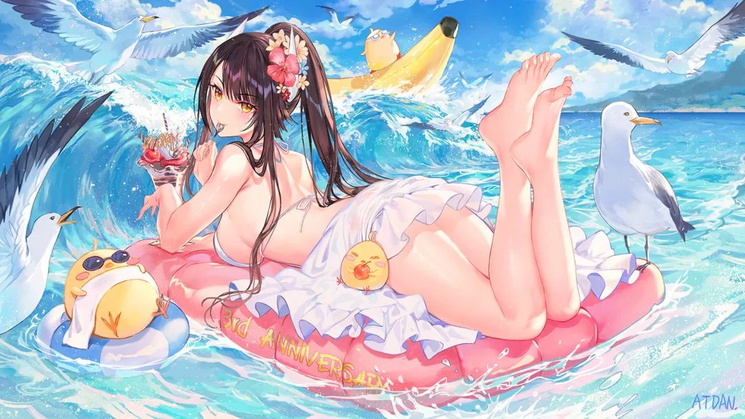 往哪看呐~姐姐够性感吗? | 二次元泳装性感美女图集