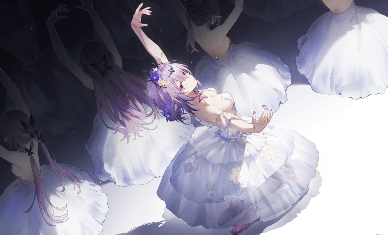 星穹铁道遐蝶美图:快来和你“蝶”一起看花海~